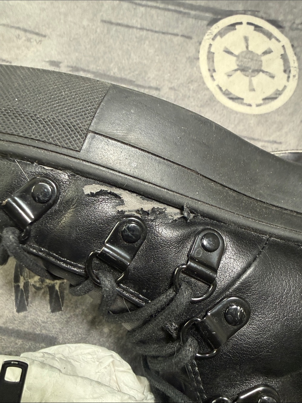 STRANGCVLT STRANGLER SNEAKER BOOTS SZ 8 *READ DESCRIPTION* - Picture 5 of 11